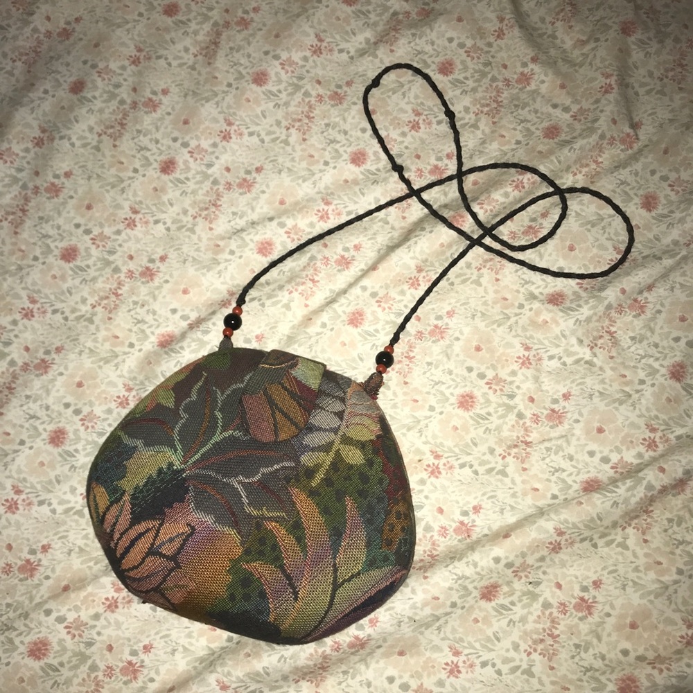 VINTAGE Rafael Sanchez hardshell purse
